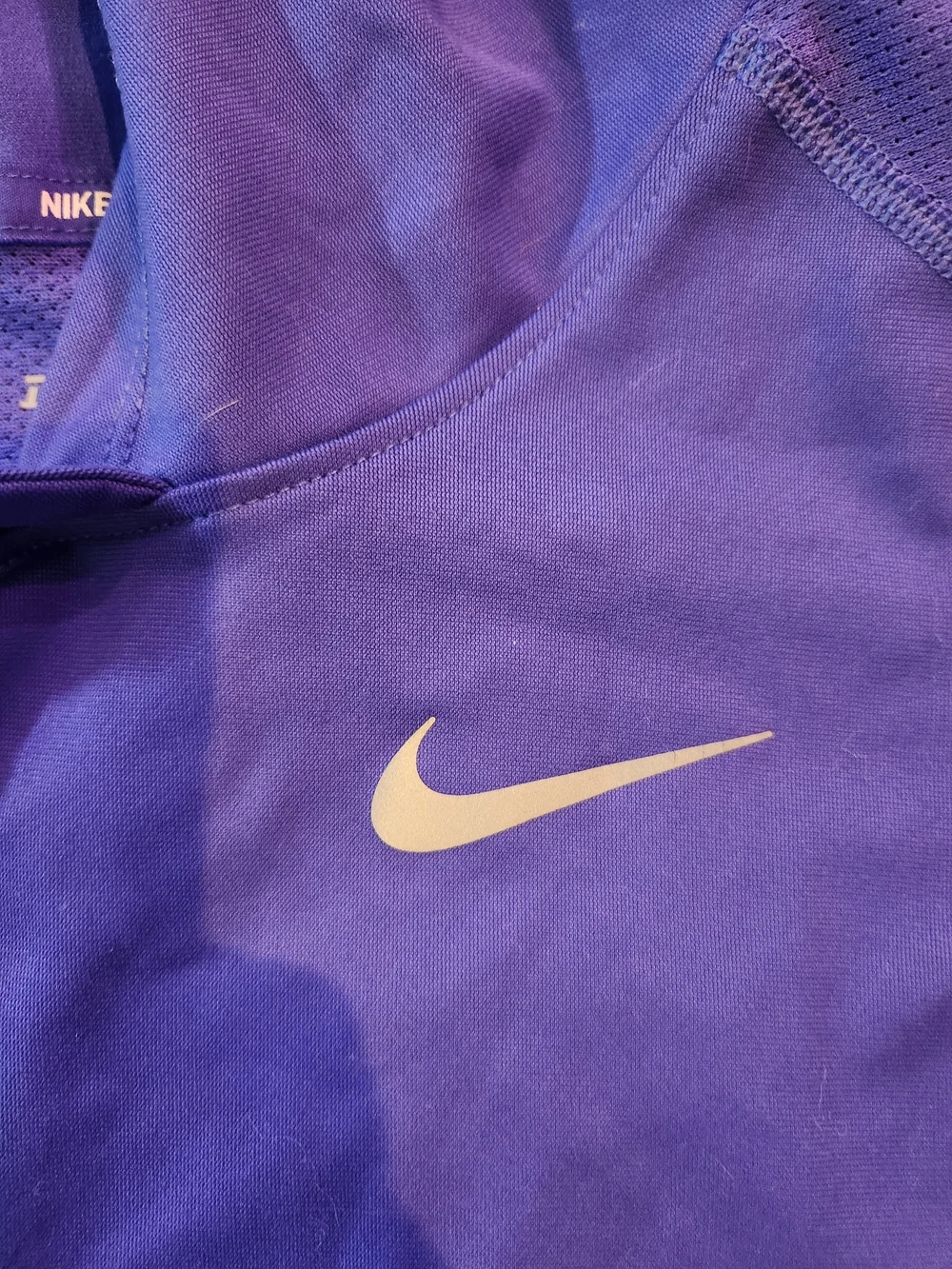 Nike Purple Hooded Athletic Pullover